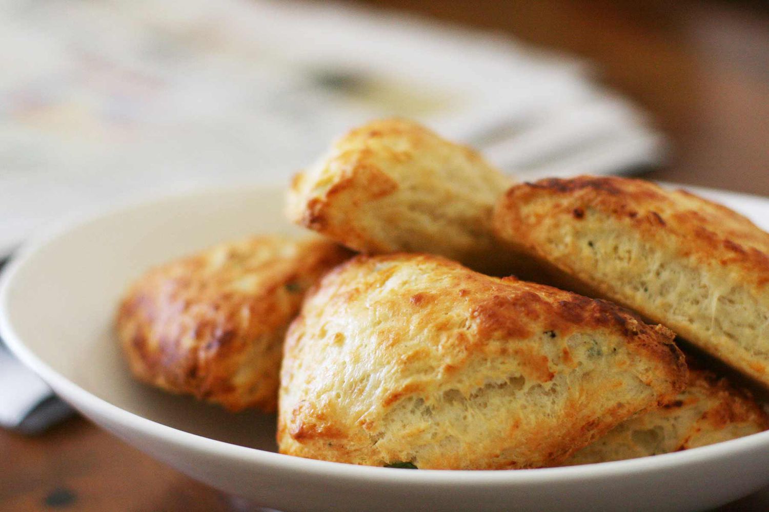 Savory Scones with Goat Cheese and Chives