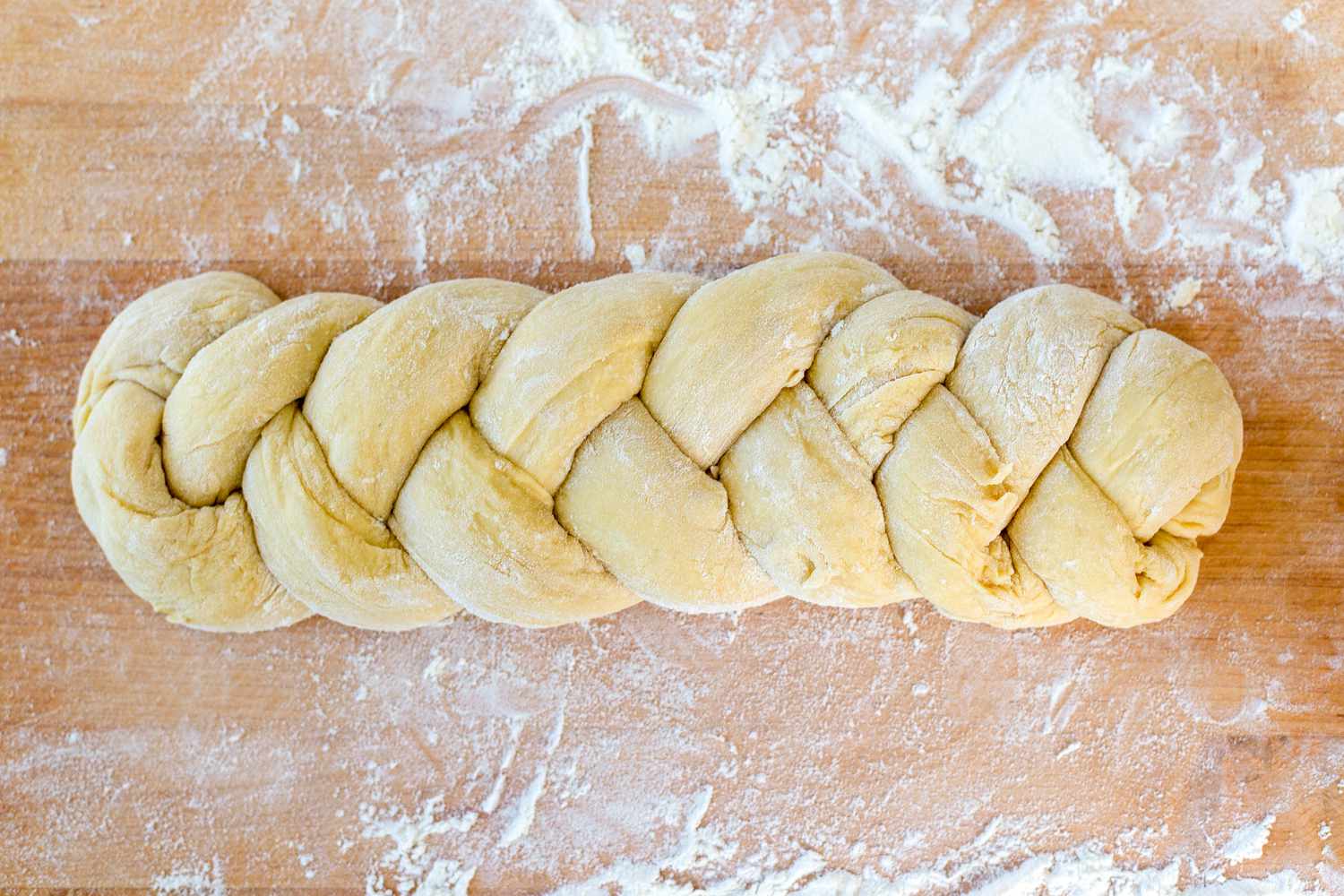 3-strand braided challah