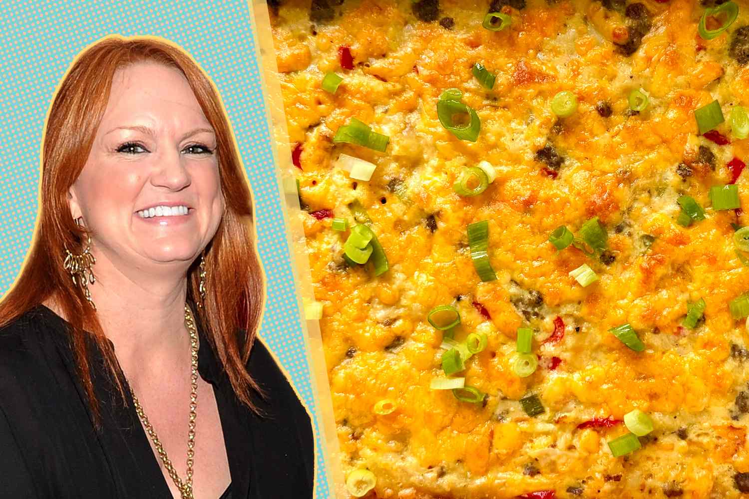 Ree Drummond and casserole