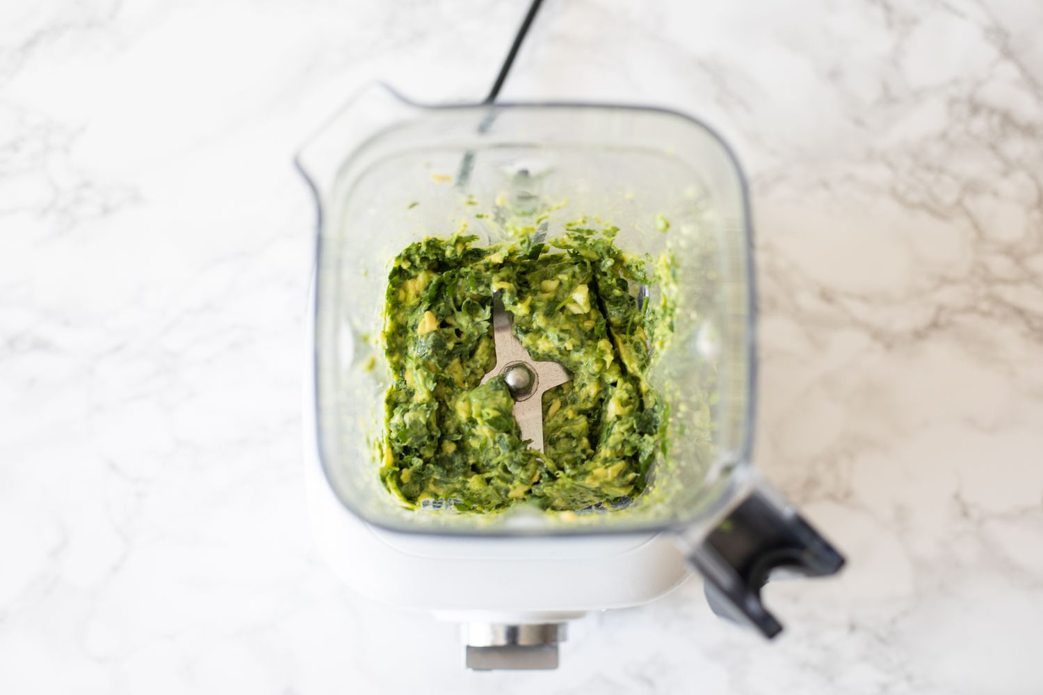 Blend Ingredients for Avocado Lime Dressing Recipe