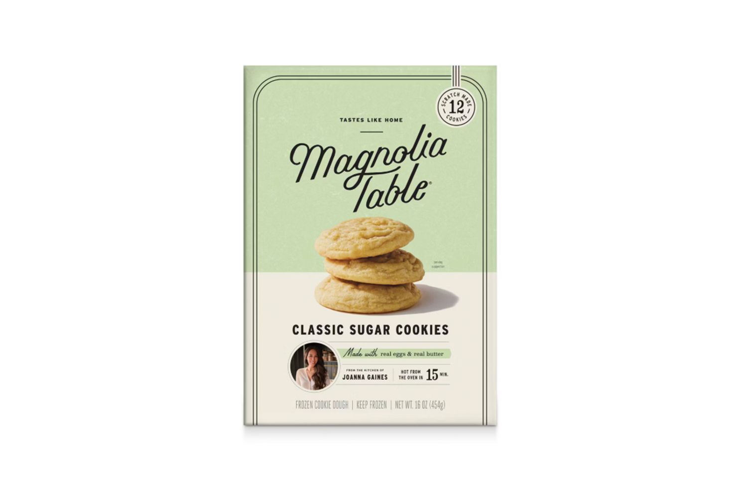 A box of Magnolia Table Classic Sugar Cookies baking mix