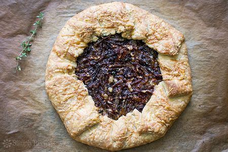 Rustic Onion Tart