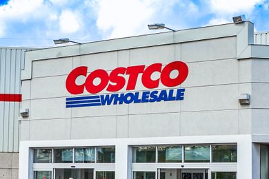 The facade of a Costco Wholesale store