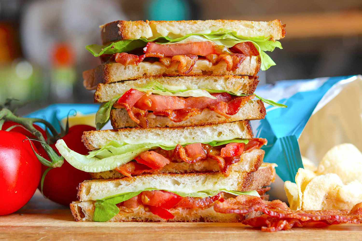 Grilled Cheese BLT sandwiches