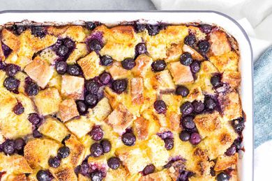 Blueberry French Toast Bake