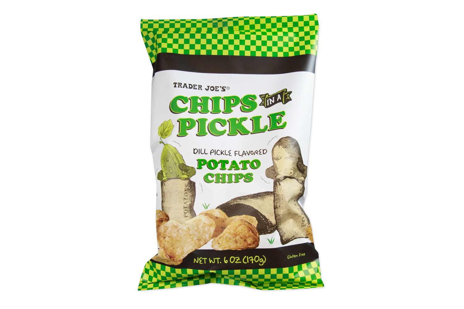 Trader Joe's chips in a pickle