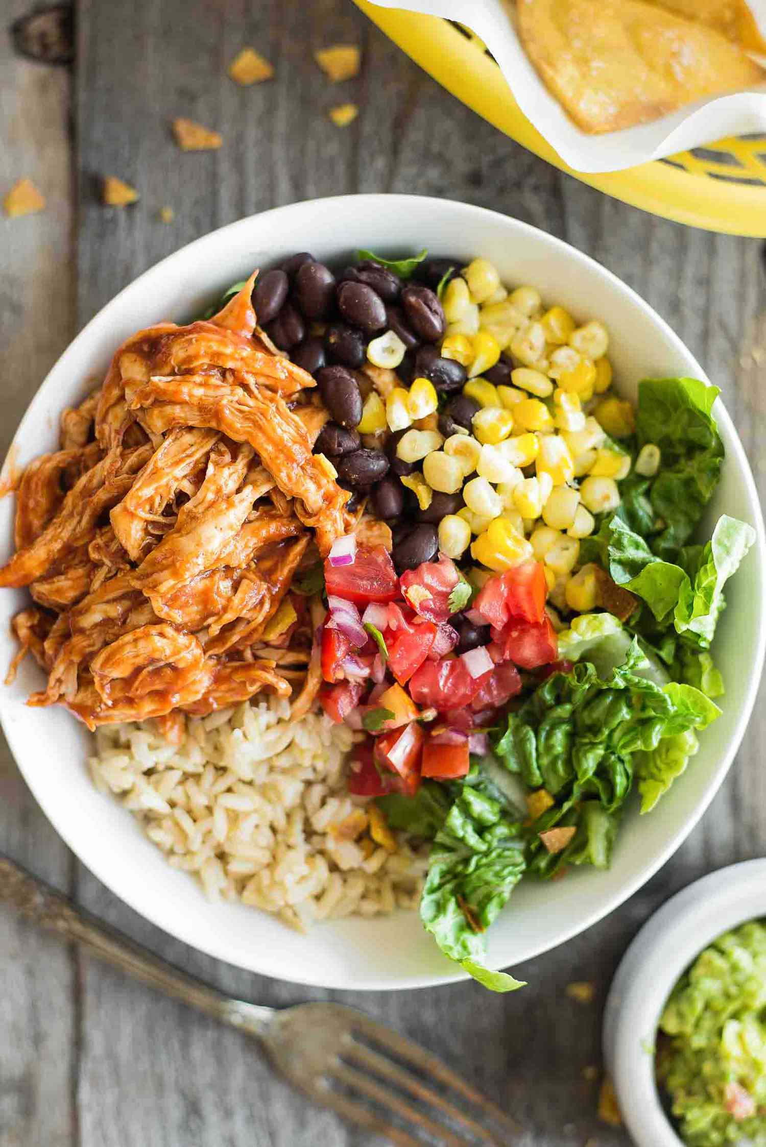 BBQ Chicken Burrito Bowls