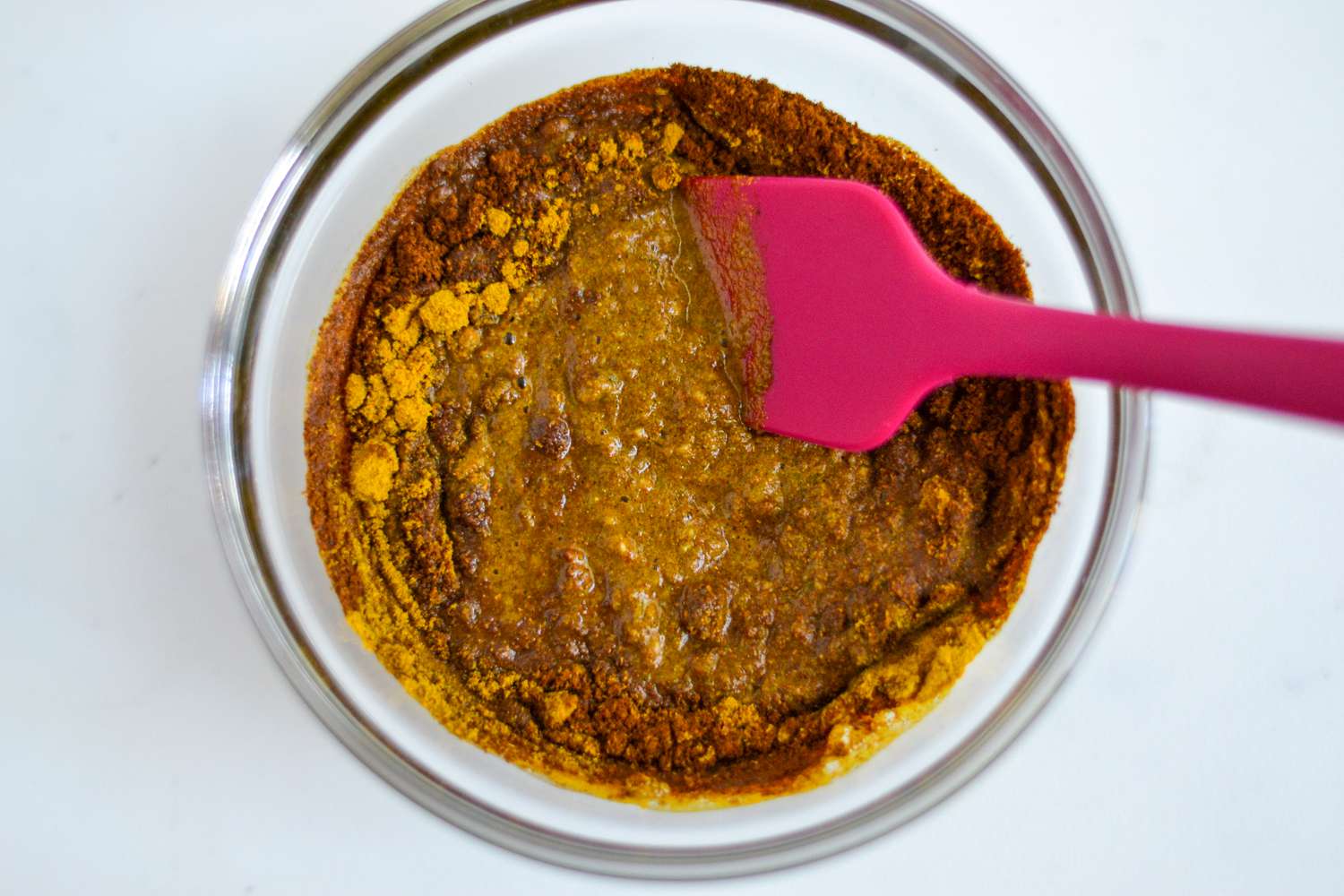 Bowl of Spices for Chicken Curry Recipe