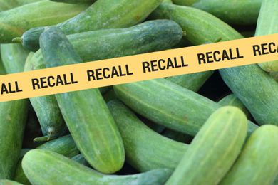 cucumbers recalled