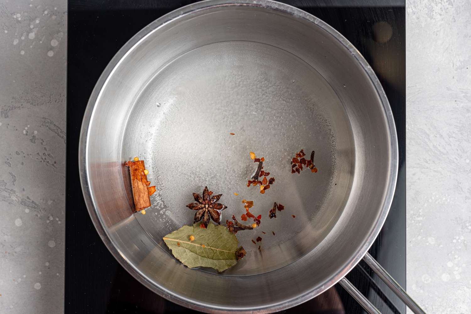 vinegar and spices for pickled red onions recipe