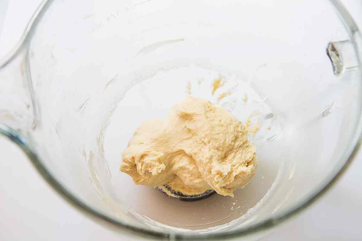 knead garlic knots dough for 5 to 10 minutes