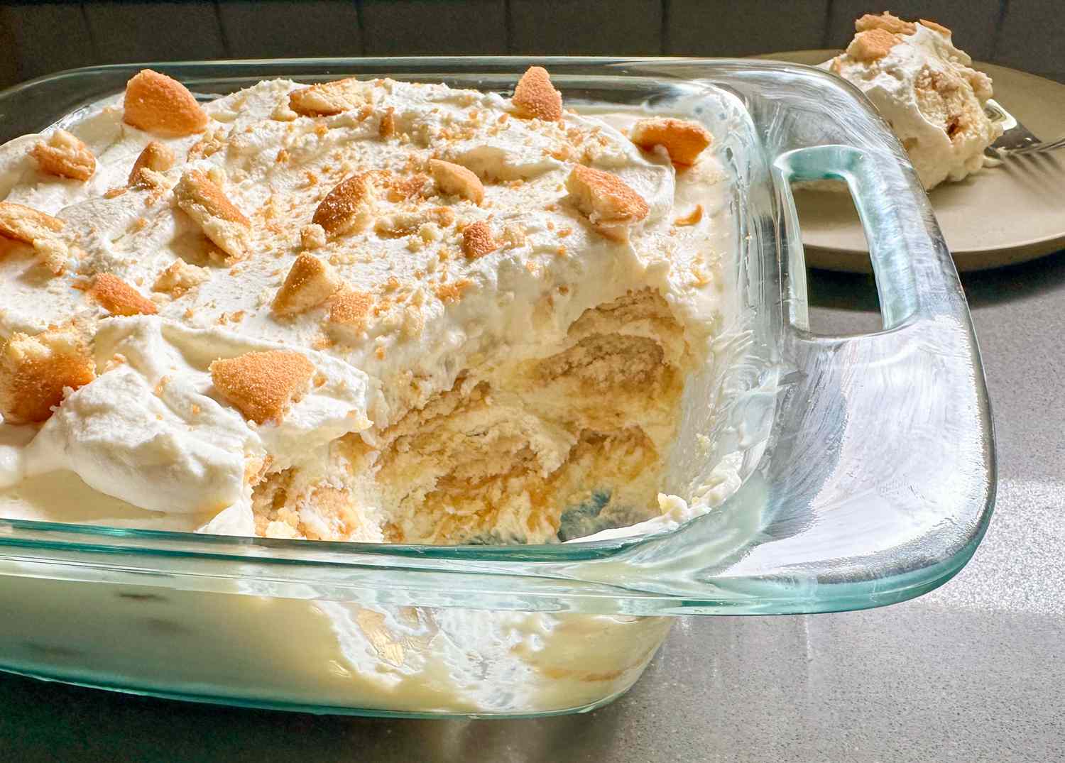 No cook banana pudding