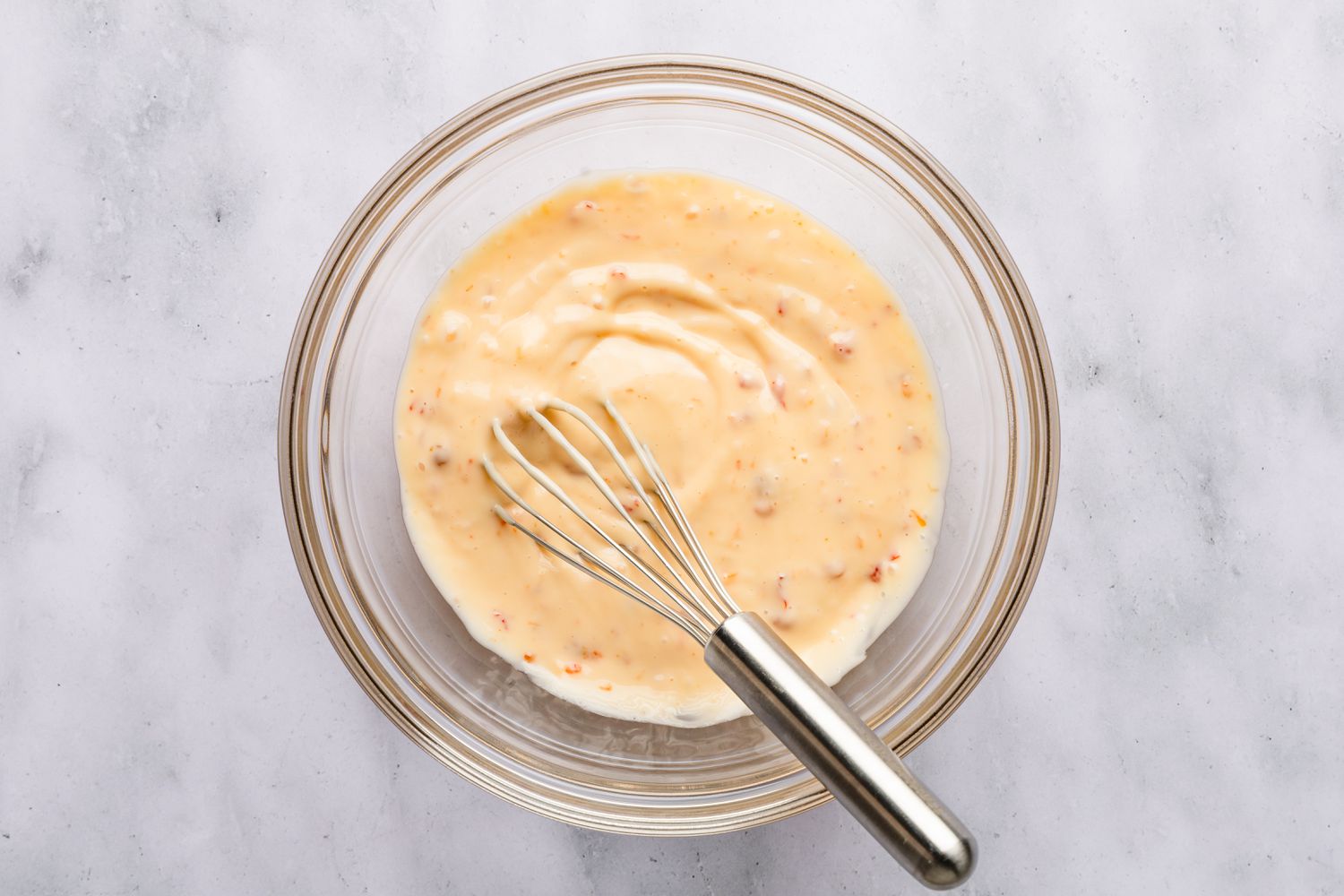 bowl of bang bang sauce for bang bang potatoes recipe