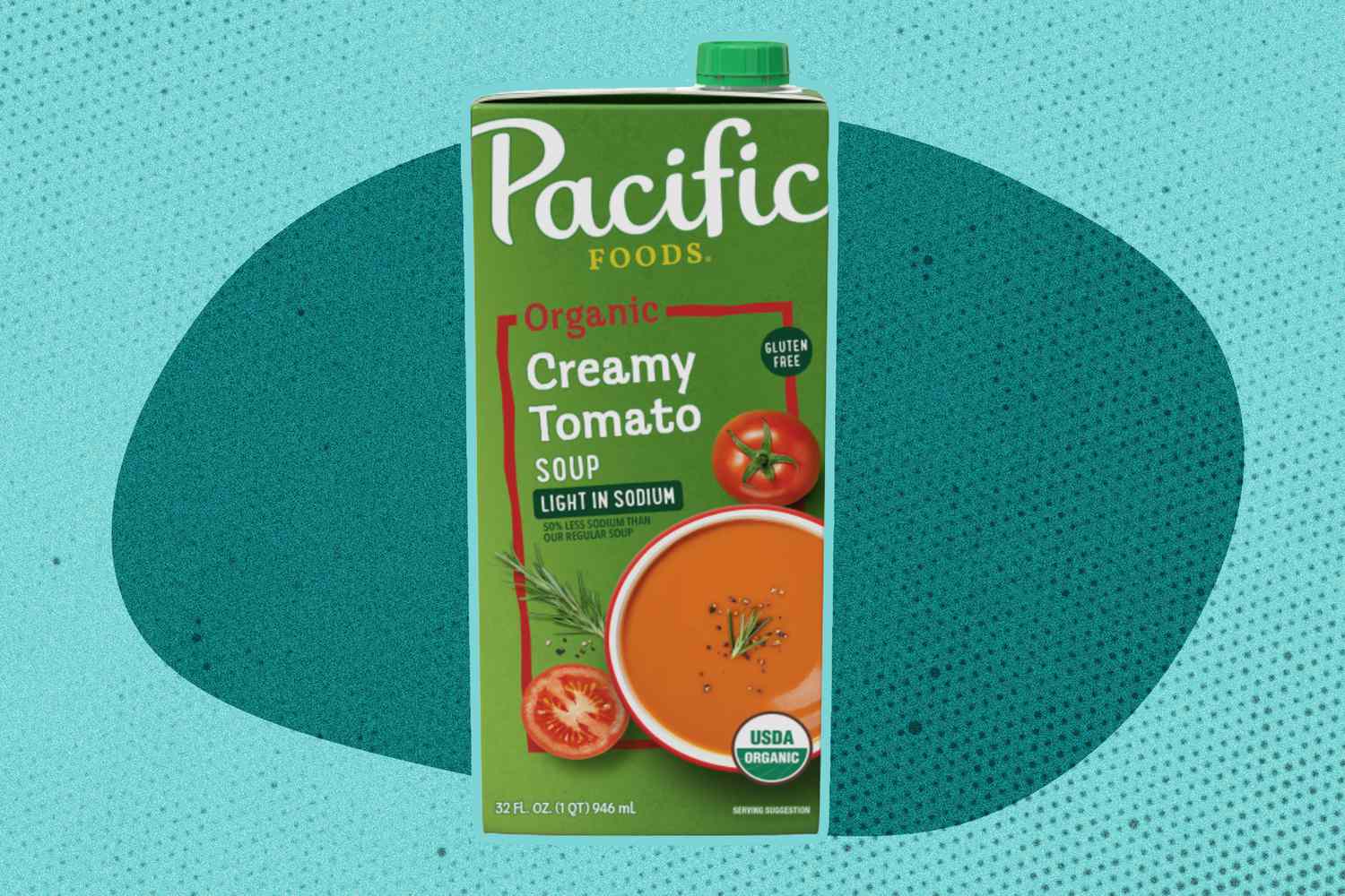 box of Pacific Foods Organic Creamy Tomato Soup