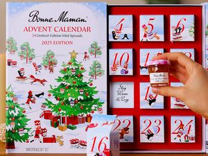 Bonne Maman Advent Calendar 2025 Edition with mini jam jars