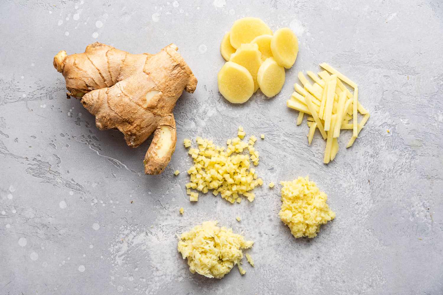 How to Peel, Slice, Julienne, Chop, Mince, and Grate Fresh Ginger
