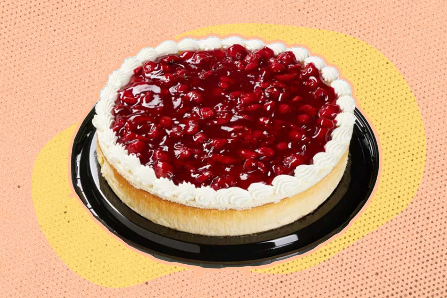 Costco's Kirkland Signature Cherry Topped Cheesecake