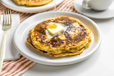 3-ingredient banana pancakes
