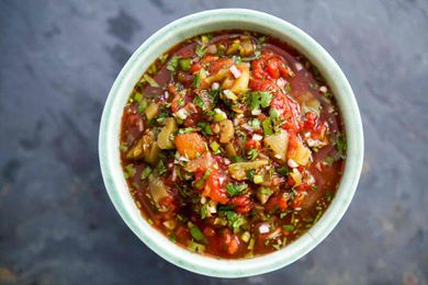 Simple Green Chile Tomato Salsa