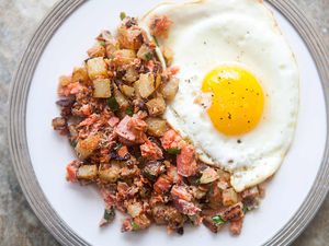 Smoked Salmon Hash