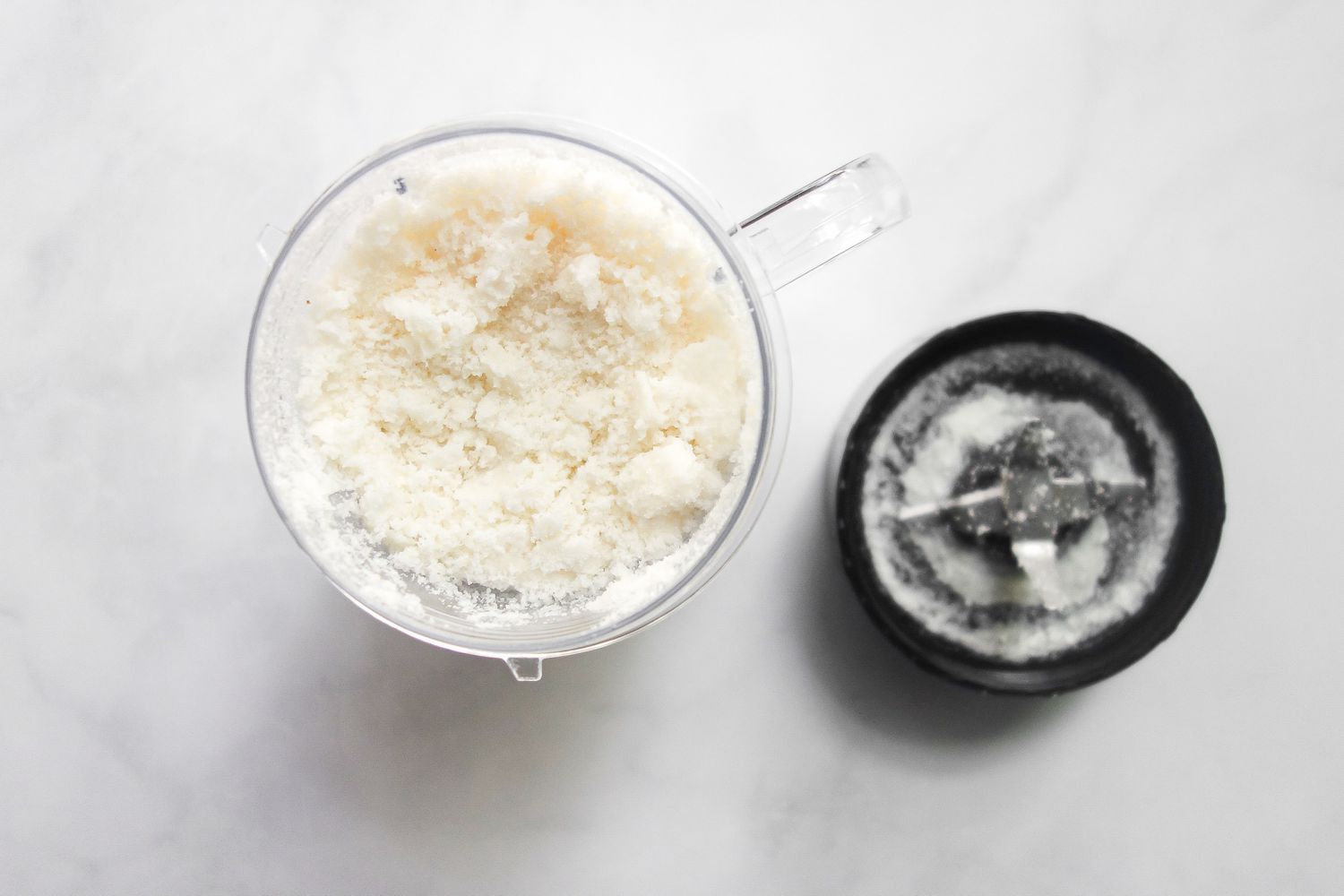 blitz the coconut and sugar together