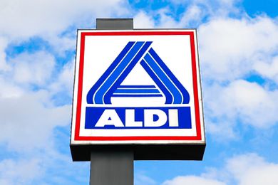 ALDI store sign