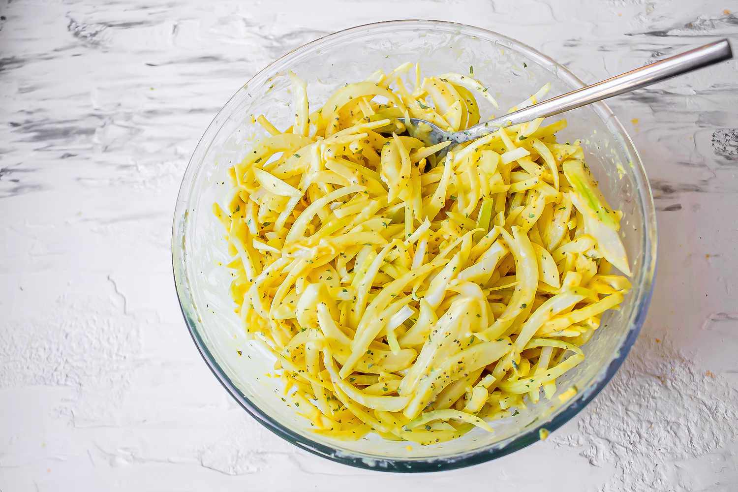 Combining mustard with onions for sauce for chicken yassa recipe