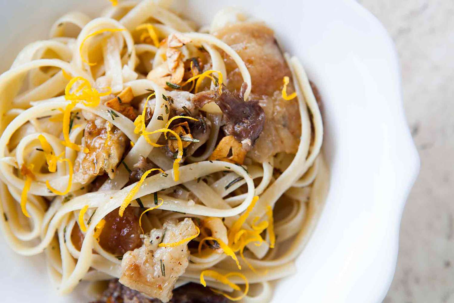 Pasta with Duck Confit