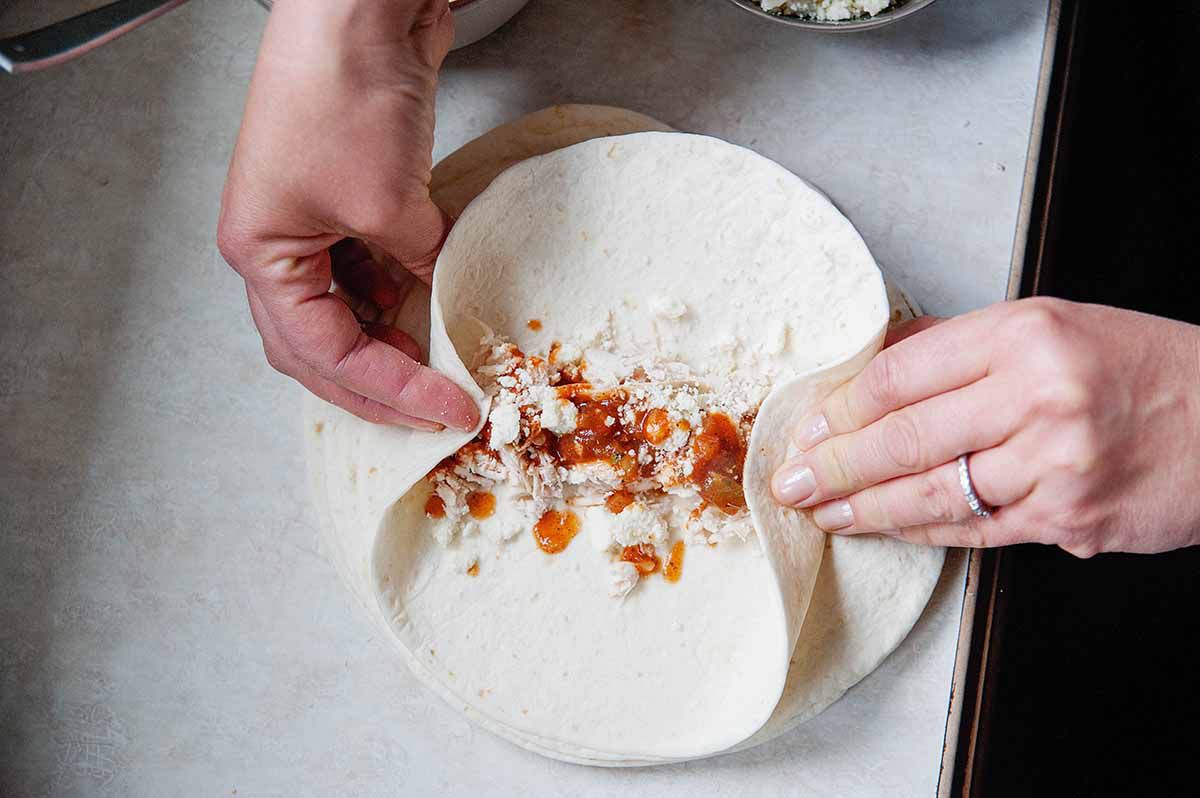 Healthy chicken enchilada recipe