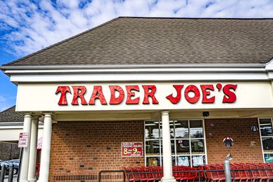 Trader Joe's grocery store, exterior view