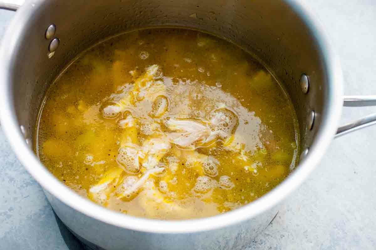 How to make homemade chicken noodle soup