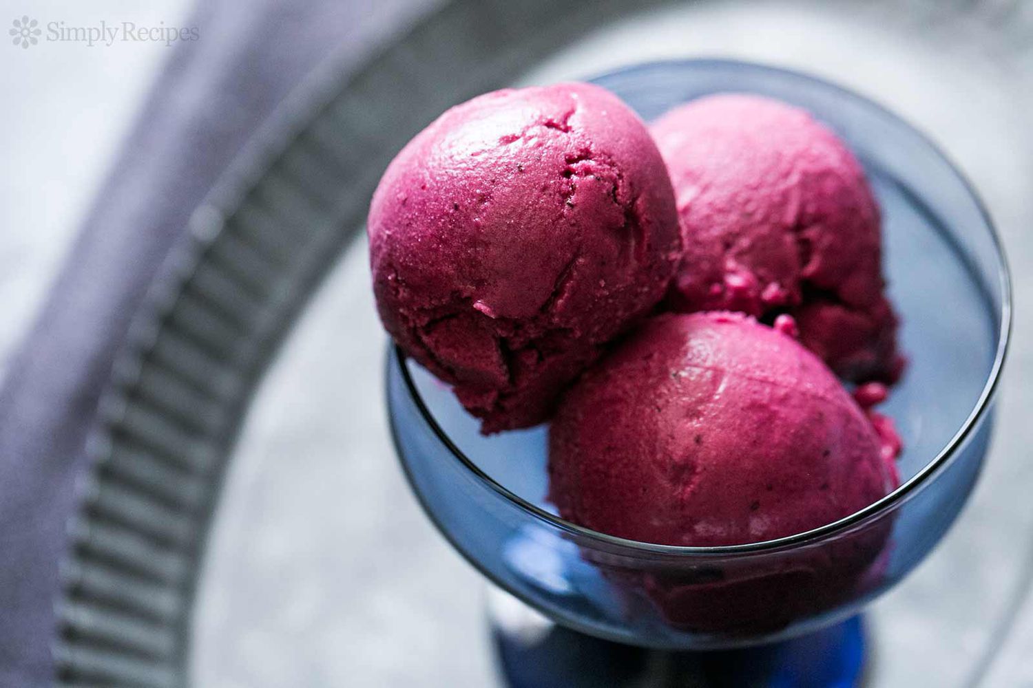 Blueberry Frozen Yogurt