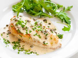 Chicken Breasts with Mustard Cream Sauce