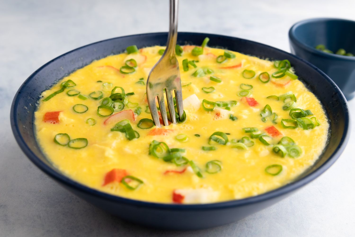 Check the gyran jjim for doneness.