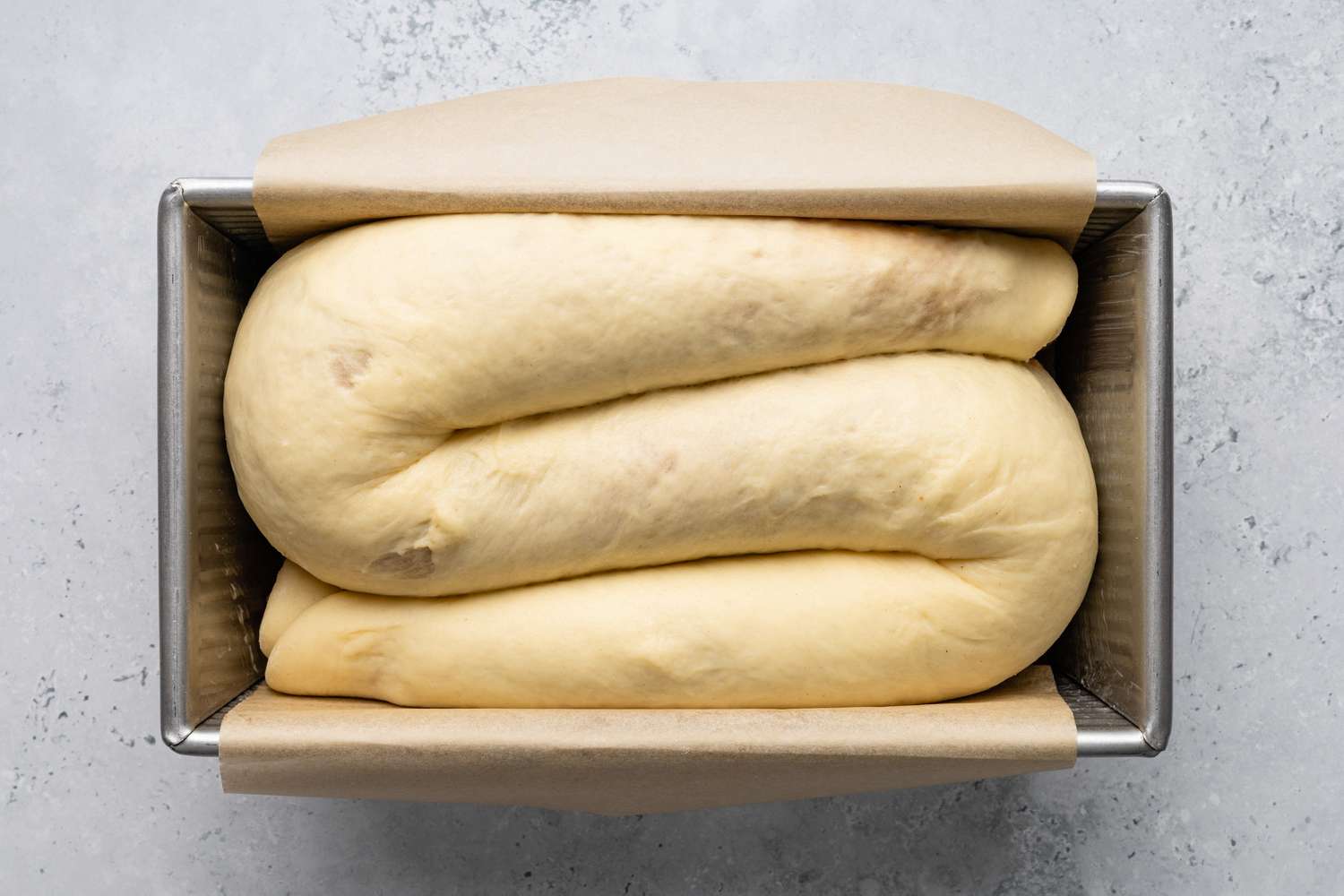 Proofed Povitica in Pan