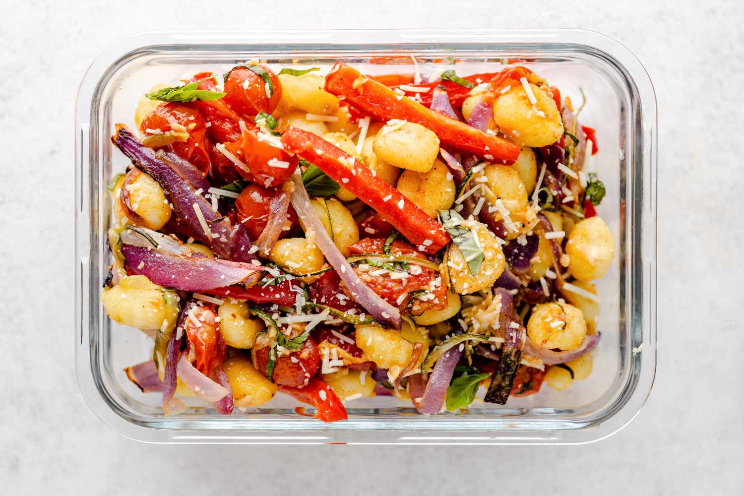 Leftover Stored in Tupperware