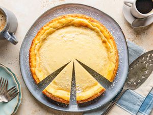 Migliaccio (Italian Ricotta and Semolina Cake)