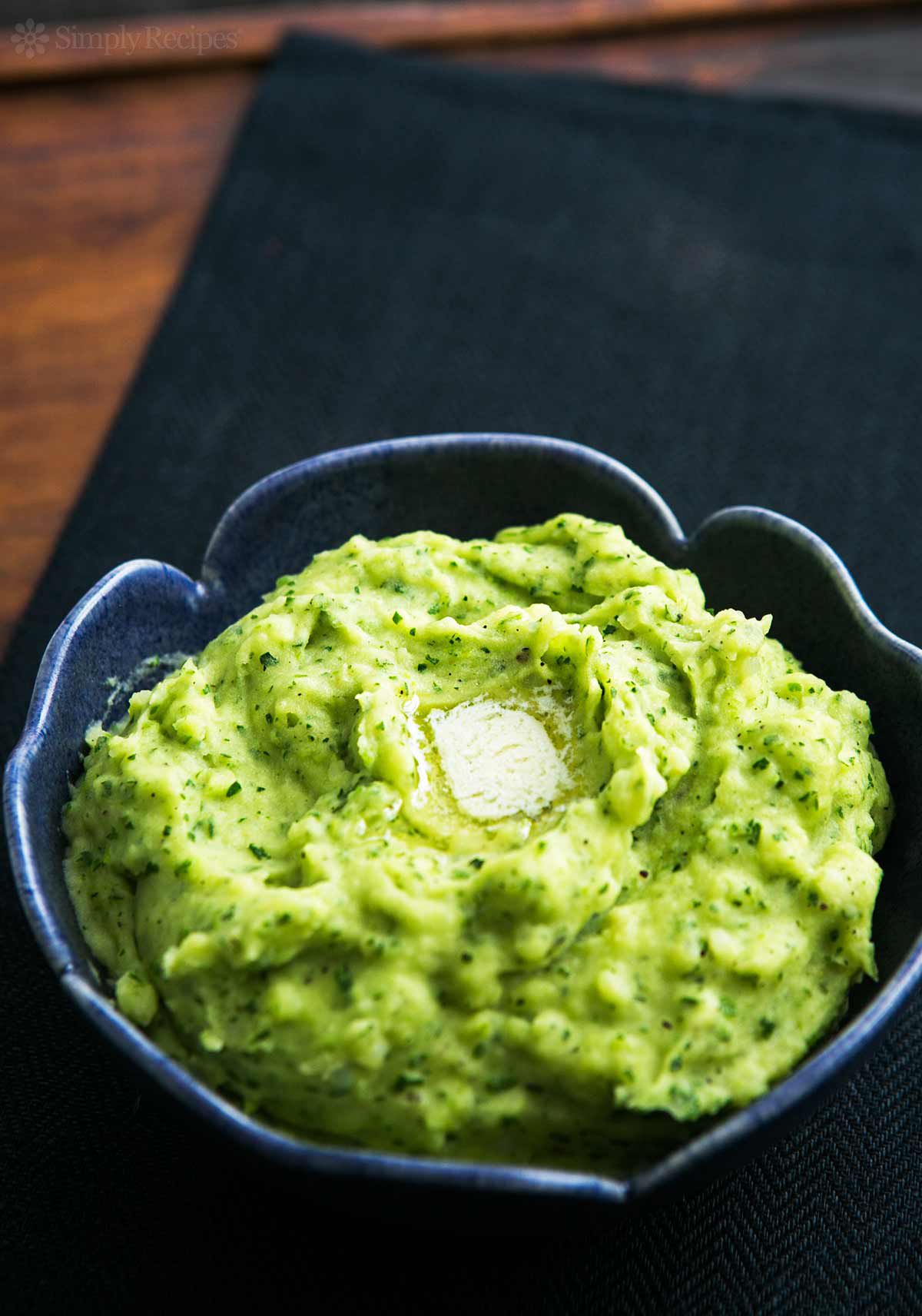 Green Mashed Potatoes