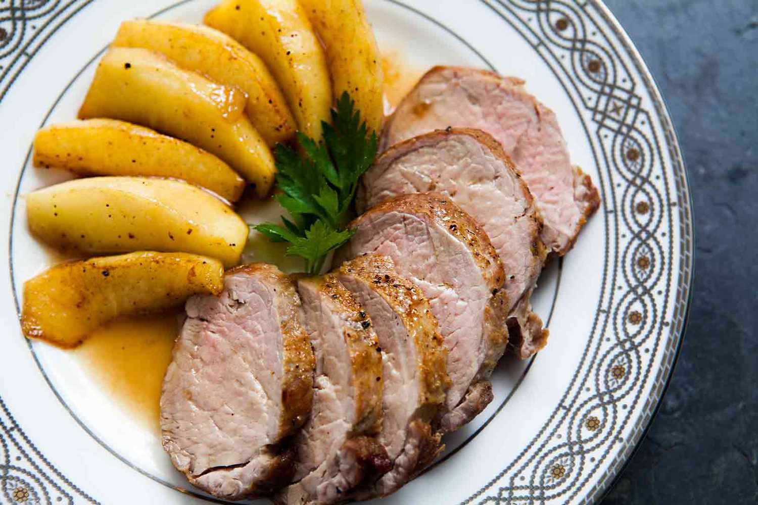 Pork Tenderloin with Apples