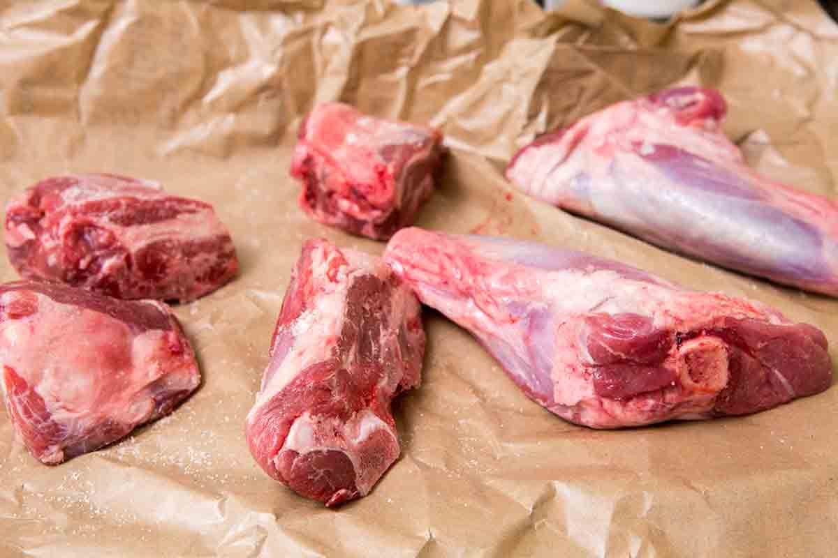 lamb shanks, shoulder, stew meat for lamb curry