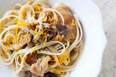 Pasta with Duck Confit