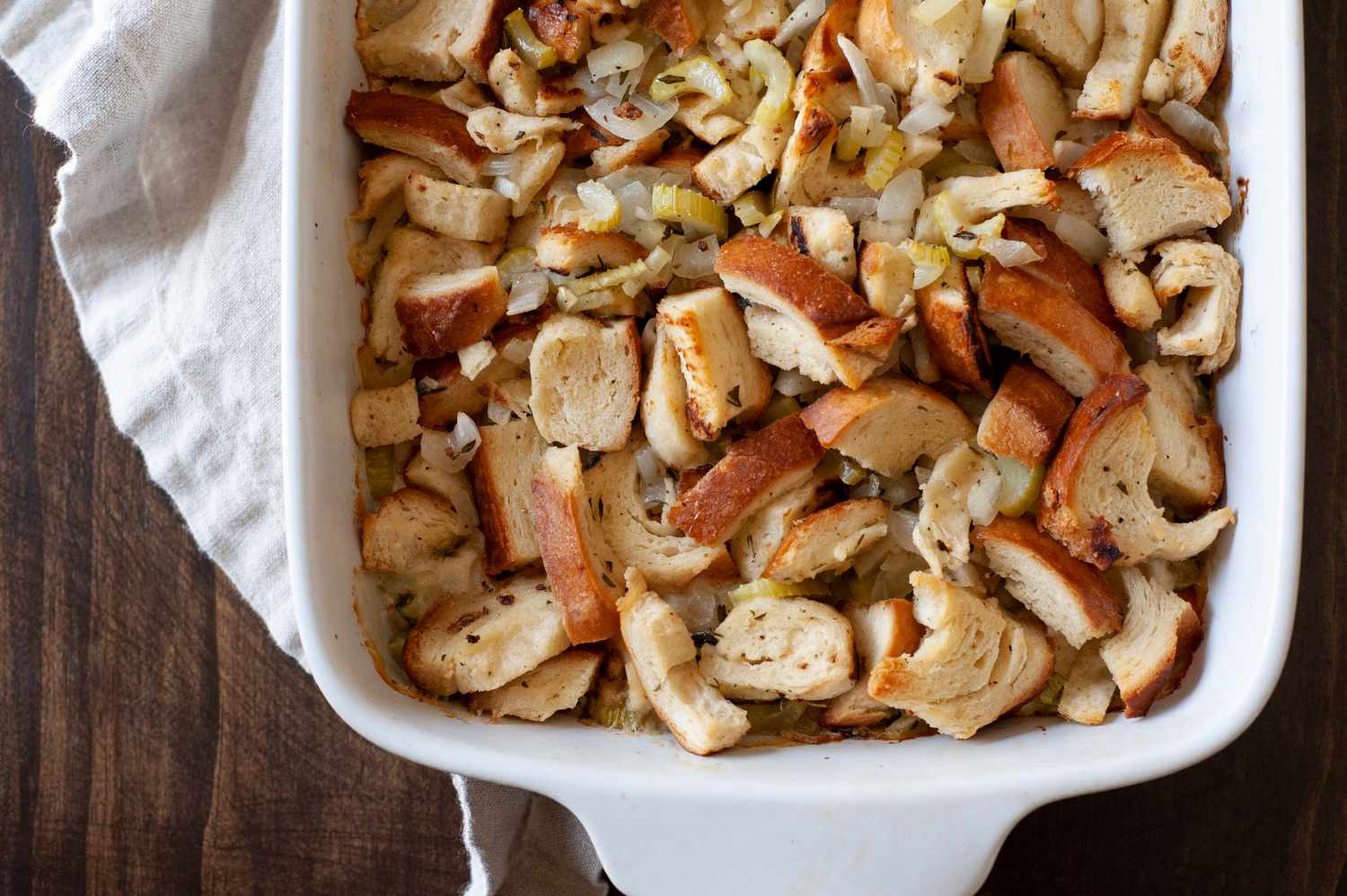 Chicken stuffing casserole.