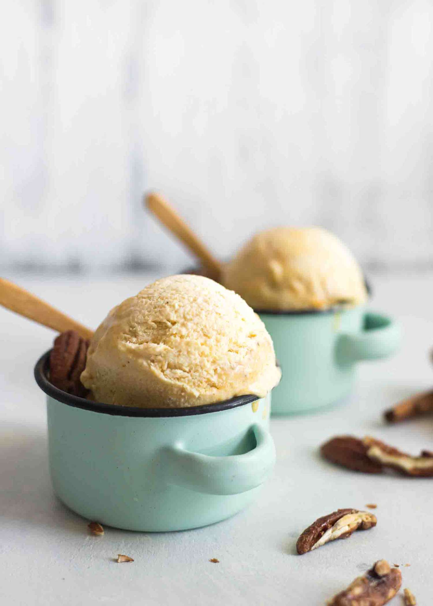 No-Churn Pumpkin Spiced Ice Cream