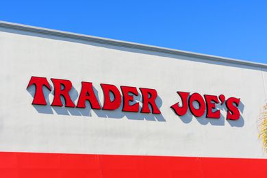 A Trader Joe's store sign