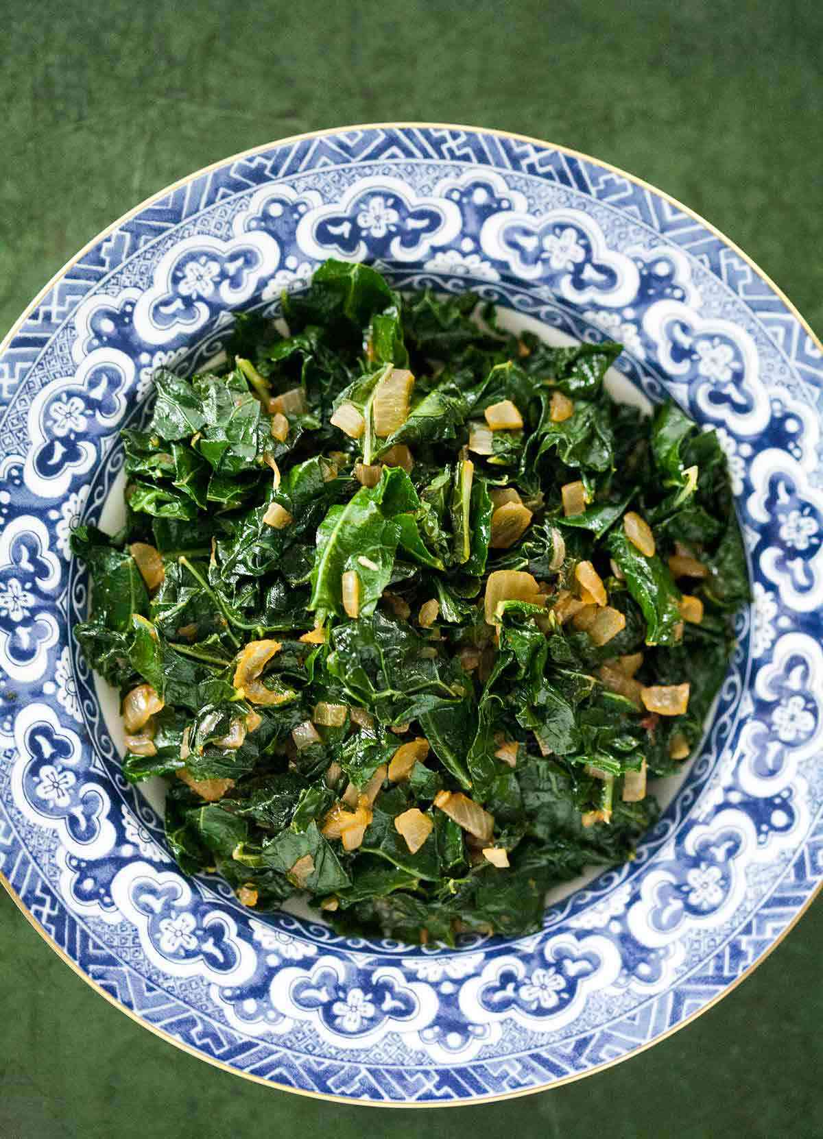 Sautéed Kale with Smoked Paprika