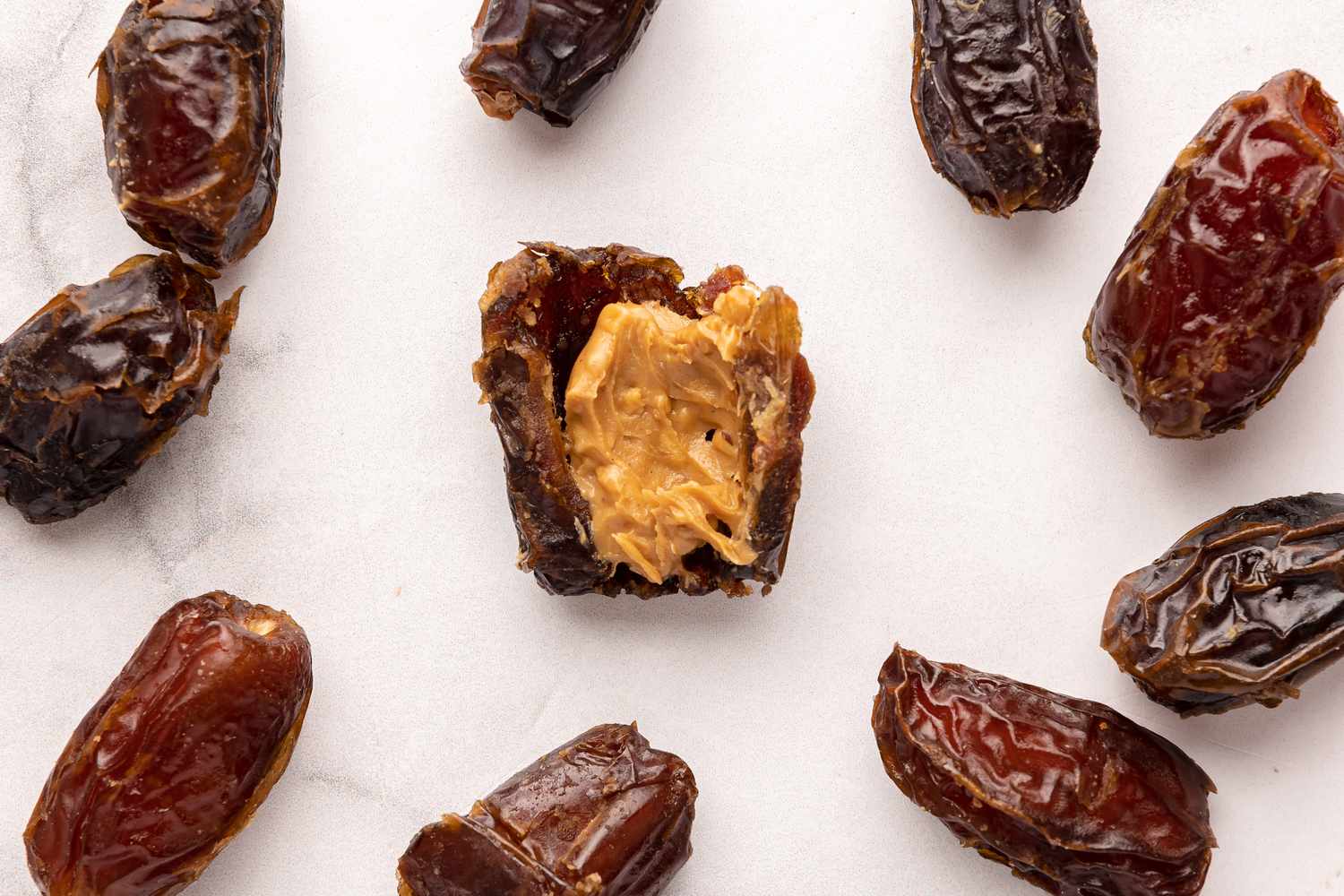 Date Filled with Peanut Butter