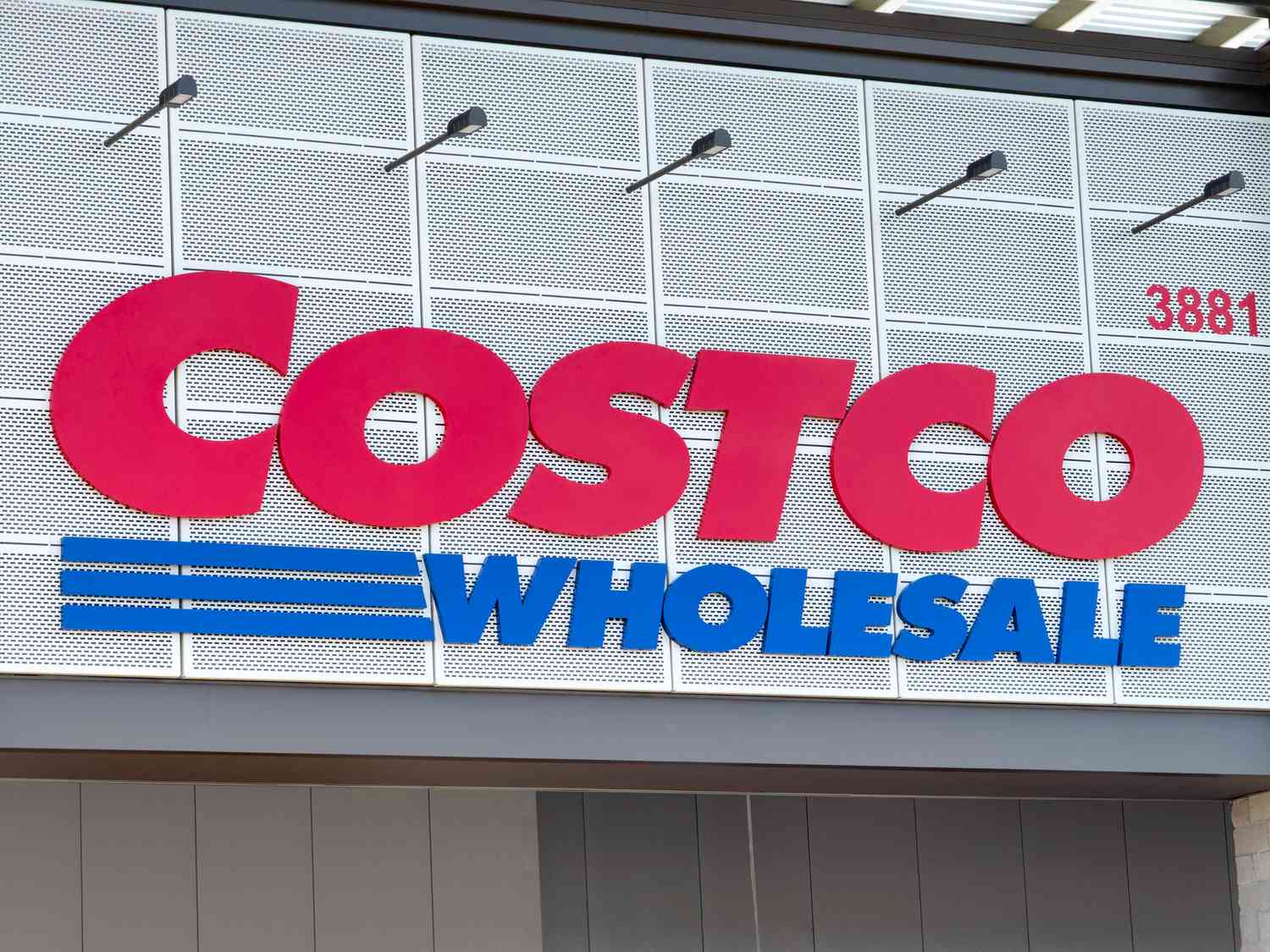 Costco storefront sign