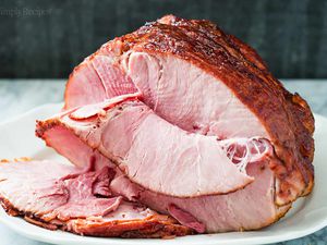 Cranberry Glazed Ham