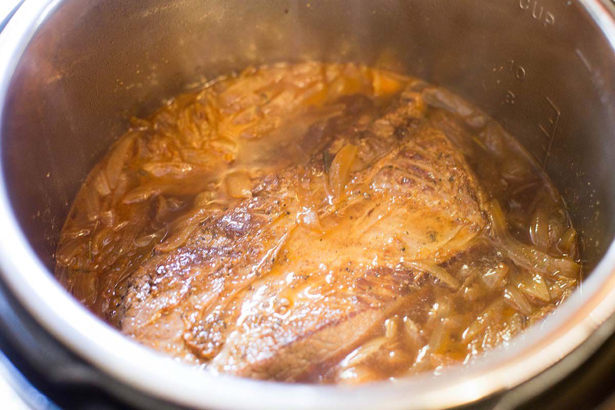 Pressure Cooker Beef Brisket