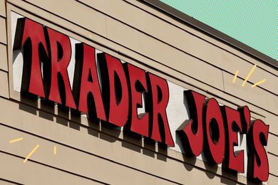 Trader Joe's sign on a building facade